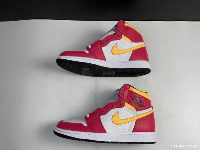 Rep High OGLight Fusion 1 555088-603 Air Red Jordan 0823